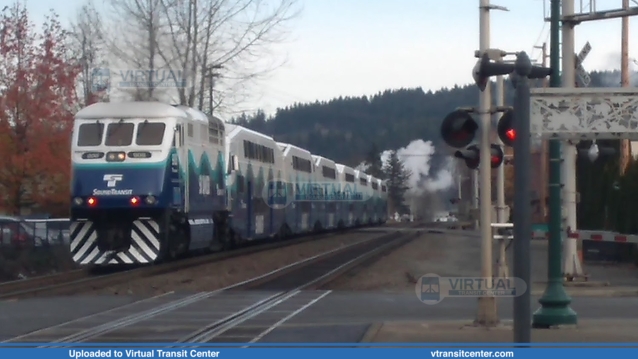 Sound Transit Sounder #1518 with Doube Cab car header
