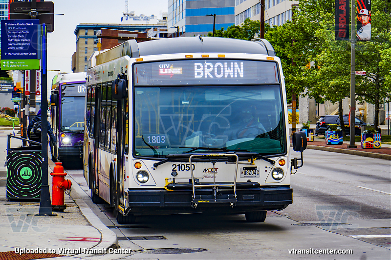 MTA Maryland BaltimoreLink 21050 on CityLink Brown
CityLink Brown to Overlea
NovaBus LFS
