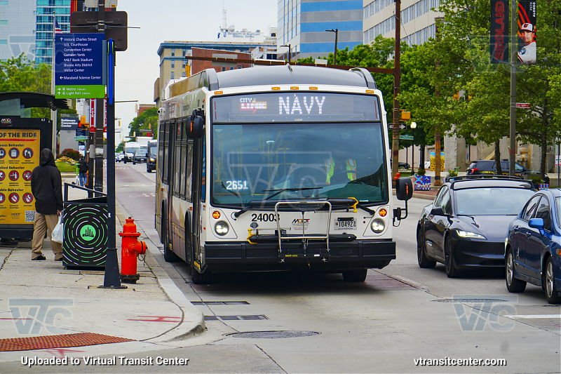 MTA Maryland BaltimoreLink 24003 on CityLink Navy
