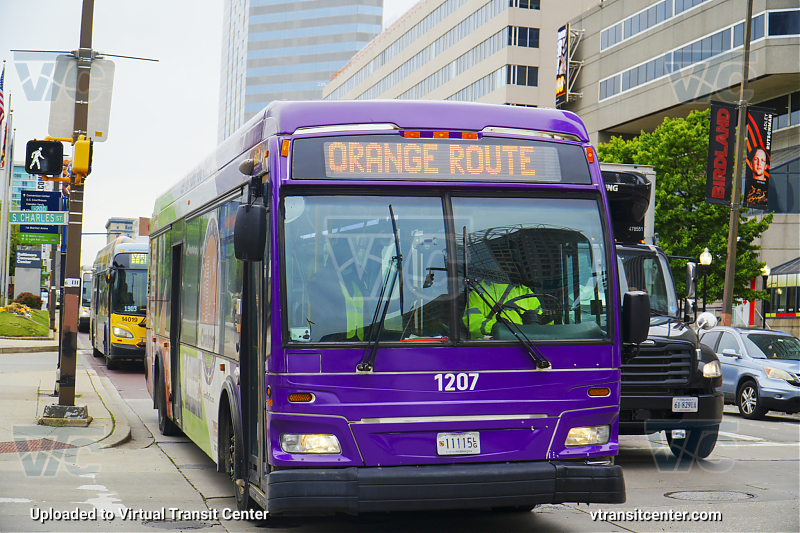 Charm City Circulator 1207 on the Orange Route
Orange Route
Orion VII 3rd Gen

