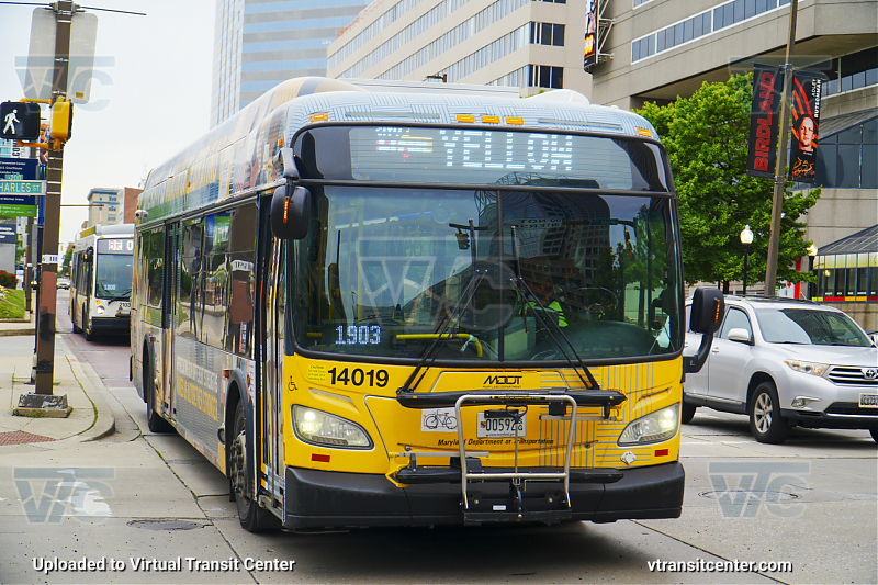 MTA Maryland BaltimoreLink 14019 on CityLink Yellow
CityLink Yellow
