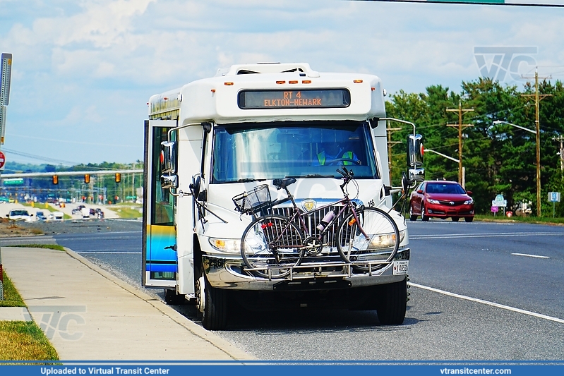 Cecil County Transit 256 on Route 4
Newark Connector
IC Bus Cutaway
