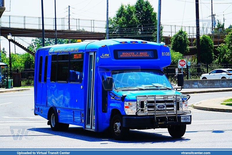 Harford LINK 8108 on route 7
Route 7 (Red)
Ford E450/Coach and Equipment Phoenix
