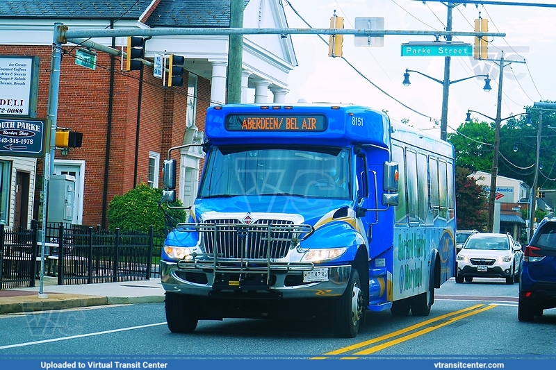 Harford LINK 8151 on Route 1
Route 1 Green
IC Bus Cutaway
