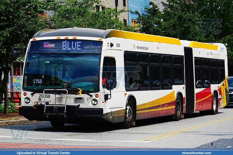 MTA Maryland BaltimoreLink 20058 on CityLink Blue
CityLink Blue to Johns Hopkins CMS
NovaBus LFS Artic
Keywords: MTA Maryland;Baltimore Link;NovaBus LFS Artic
