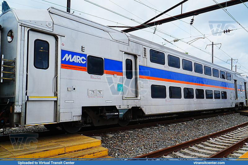 MARC 8023
MARC Penn Line to Baltimore
Bombardier Multilevel Vehicle (MARC IV)
