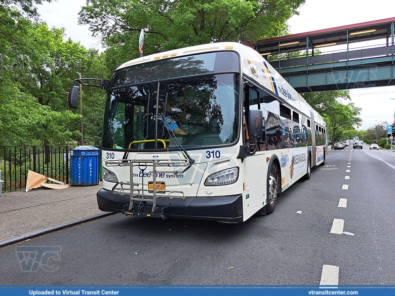 Westchester Bee-Line 310
Not in Service
New Flyer XDE60
June 22nd, 2023
Keywords: XDE60