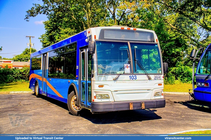 ex-Dutchess County Bus System 103
Orion VII NG
On Display at the 2025 FNJHTC Bus Fest
