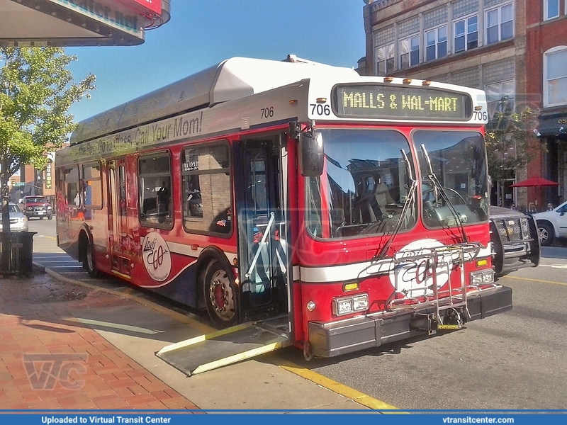 IndiGO 706 on Route 1
Teal Route 12
New Flyer C35LF
October 7th 2013

