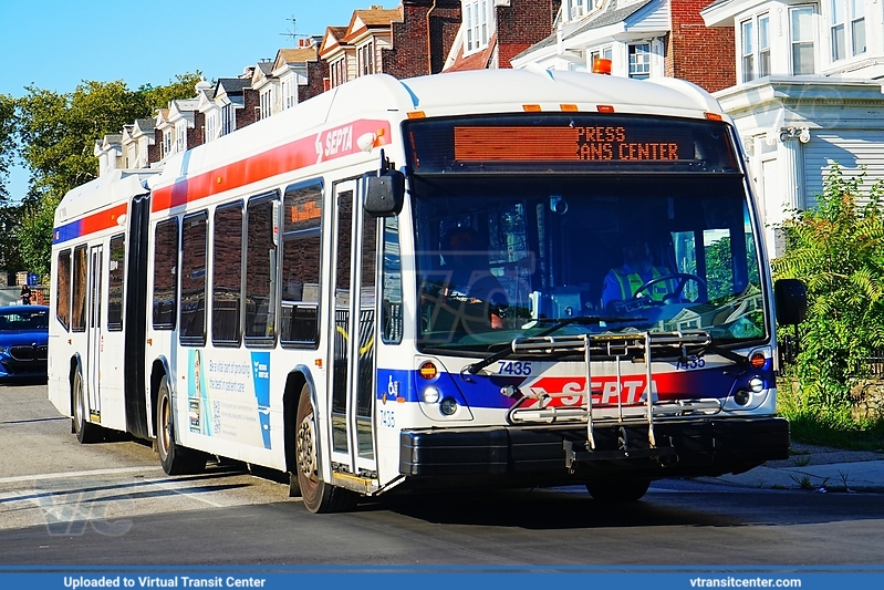 SEPTA 7435 on Route 80
Route 80 Express to Olney Transit Center
The Last Route 80 to Operate
NovaBus LFSA
