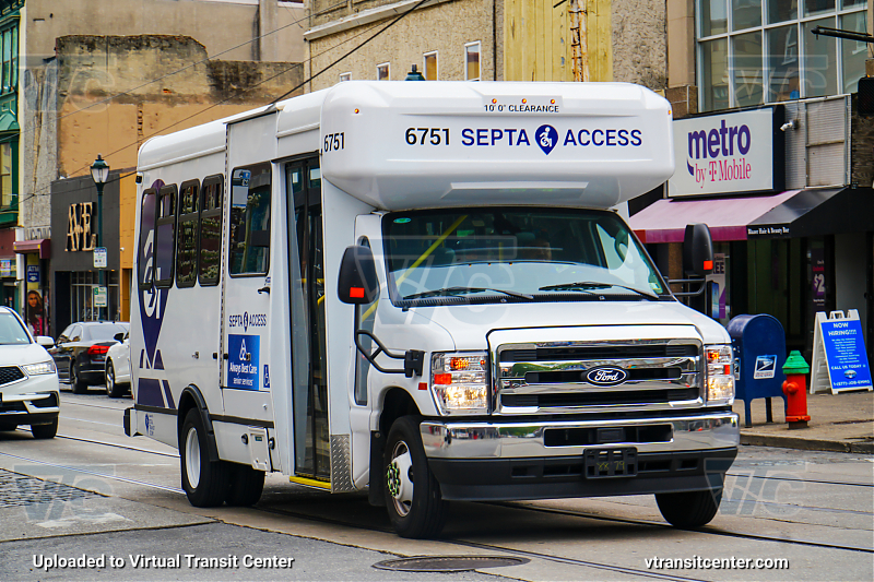 SEPTA Access 6751
Ford E450 Cutaway
SEPTA Access Livery
Keywords: SEPTA Access;Ford Cutaway