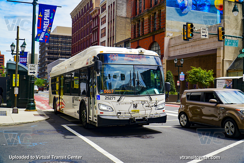 NJ Transit 25271 on Route 400
Route 400 Turnersville and Belmawr Industrial Park
