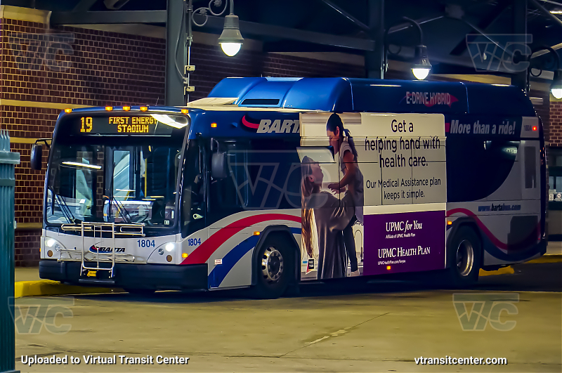 BARTA 1804 on Route 19
Route 19 to First Energy Stadium
November 22nd 2021
