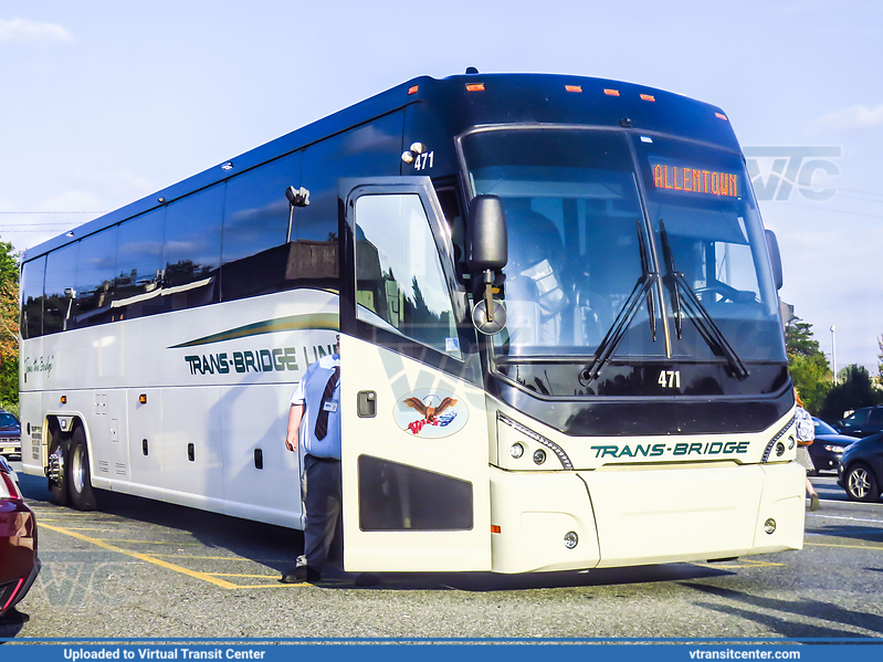 Trans-Bridge Bus Lines 471
To Allentown
