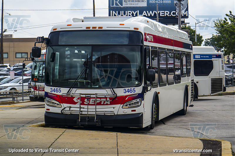 SEPTA 3465
Keywords: SEPTA Bus;New Flyer XDE40