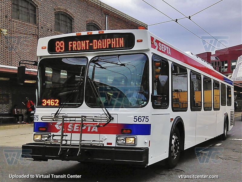 SEPTA 5675 on Route 89
Route 89 to Front-Dauphin
Keywords: SEPTA Bus;New Flyer D40LF