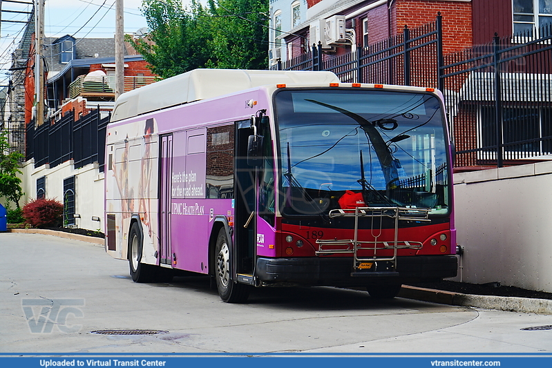 RRTA 189
Gillig BRT Hybrid
Keywords: RRTA;GilligBRT