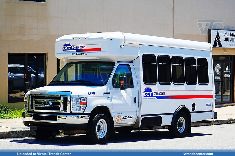 SEPTA CCT Connect 6666
SEPTA Customized Community Transit
Ford E350 Cutaway
Keywords: SEPTA CCT Connect;Ford Cutaway;Krapfs Transit