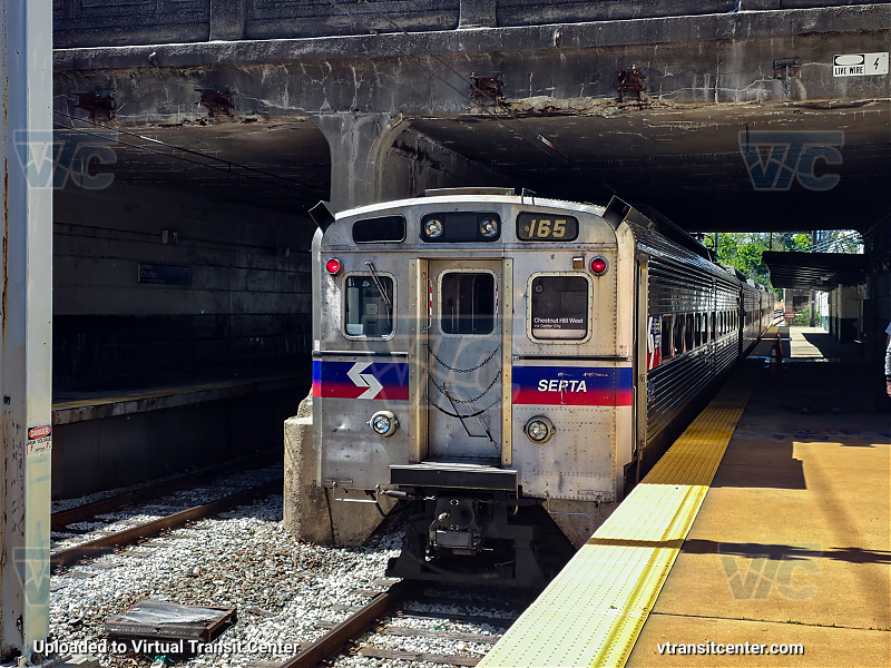 SEPTA Silverliner IV 165 Trailing Chestnut Hill West Train
Chestnut Hill West Line to Chestnut Hill West
GE Silverliner IV
