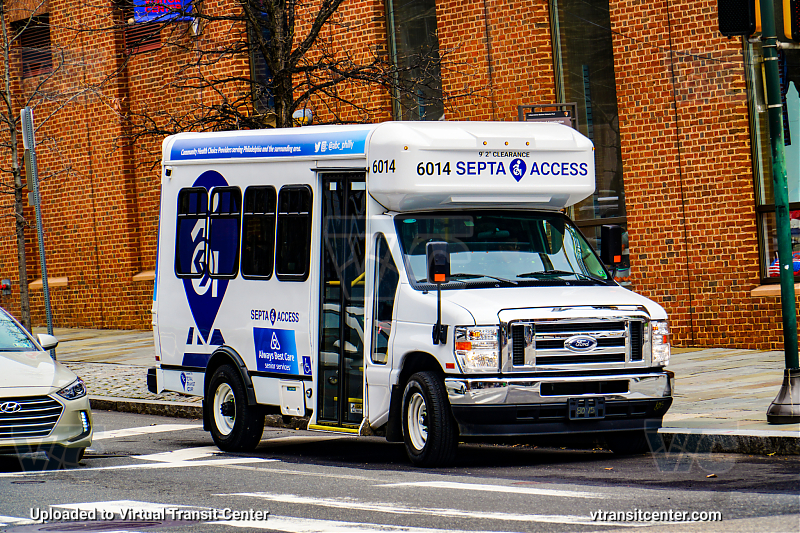 SEPTA Access 6014
SEPTA Access Livery
Ford E350 Cutaway
Keywords: SEPTA Access;Ford Cutaway