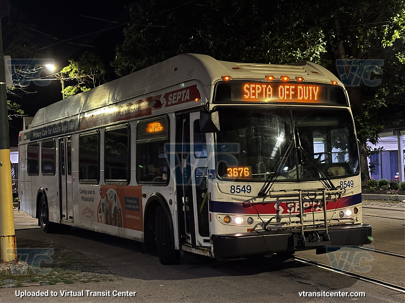 SEPTA 8549
Just got finished on the 77
