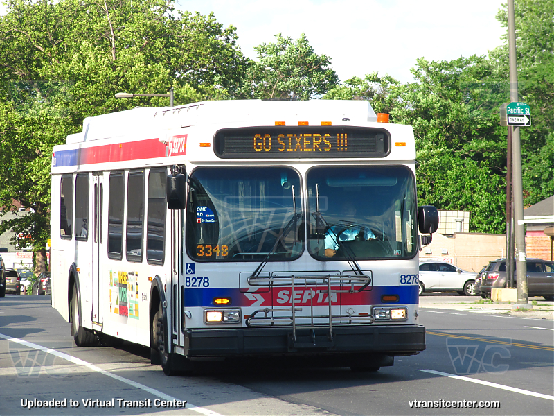 SEPTA 8278
GO SIXERS
