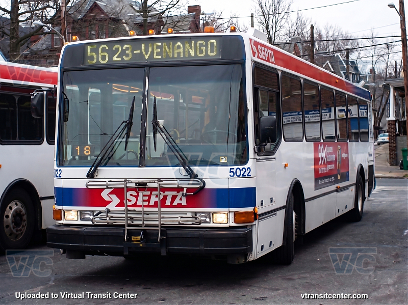 SEPTA 5022 on Route 56
Route 56 to 23-Venango
Keywords: SEPTA Bus;NABI 416;American Ikarus 416;Enhanced with AI