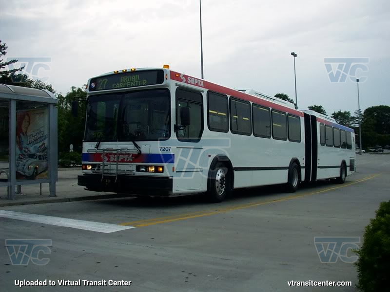 SEPTA 7207 on Route 27
Route 27 to Broad-Carpenter
