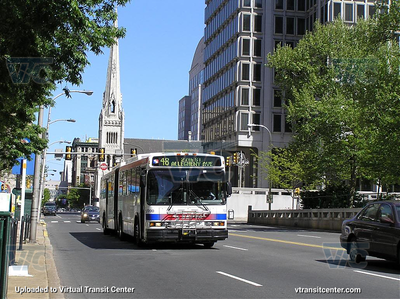 SEPTA 7200 on Route 48
Route 48 to 27th Street-Allegheny Avenue
