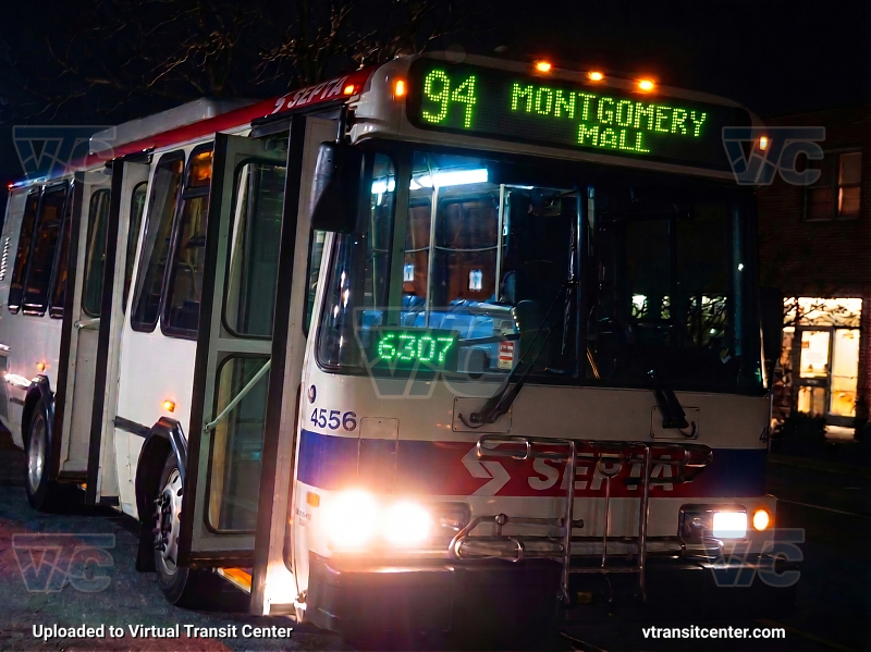 SEPTA 4556 on Route 94
Route 94 to Montgomery Mall
Eldorado Transmark RE-29
January 10th, 2009

