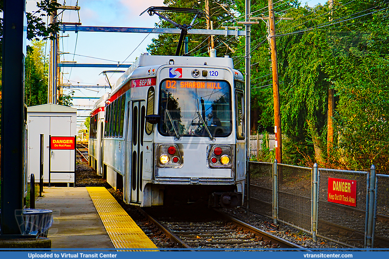 SEPTA Trolley Suburban K-Car 120 on Route D2
SEPTA Metro D2 Line to 69th Street Transit Center
Kawasaki DE LRV
Keywords: SEPTA Trolley;SEPTA Metro;Kawasaki LRV
