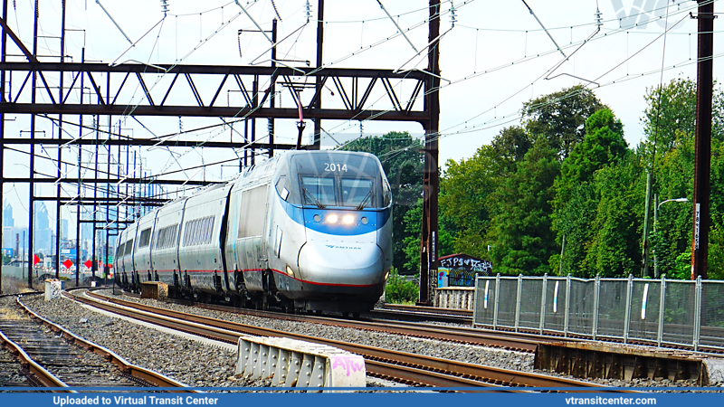 Amtrak Acela I 2014 leading Acela Express
