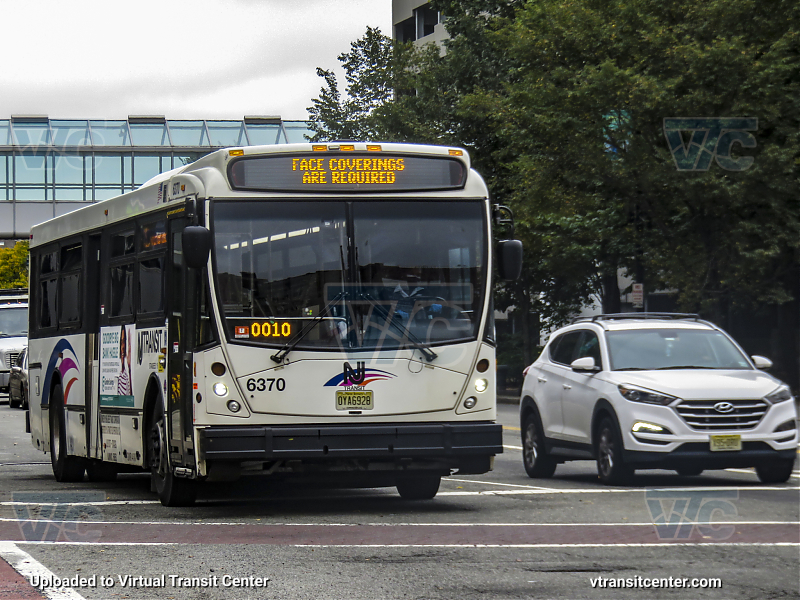 NJ Transit 6370
Face Masks are Required
