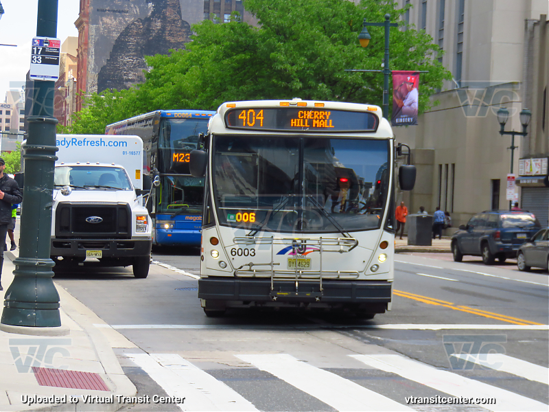 NJ Transit 6003 on Route 404
Route 404 to Cherry Hill Mall
