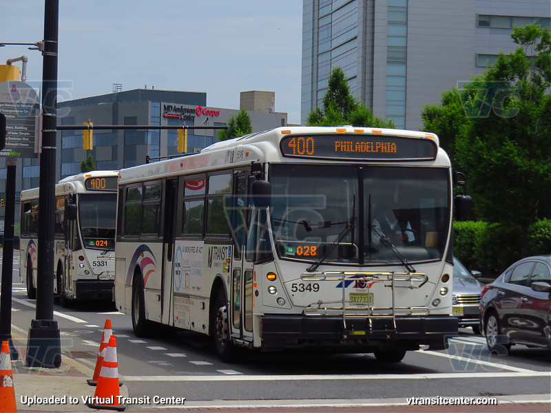 NJ Transit 5349 on Route 400
