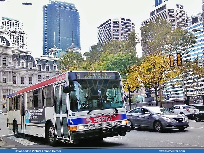 SEPTA 5318 on Route 4
Route 4 to Fern Rock Transit Center
NABI 416.08
Keywords: SEPTA Bus;NABI 416;American Ikarus 416
