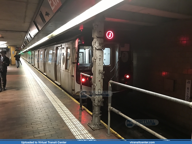 MTA New York City Subway R160A consist on the J Train
J Train to Jamaica-Parson Avenue
Alstom R160A
Jamaica-Parsons Ave Station, Queens, New York City, NY
Keywords: NYC Subway;Alstom;R160