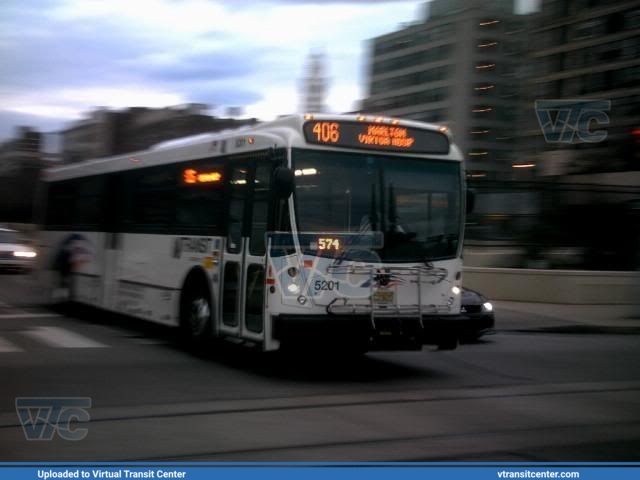 NJ Transit 5201 on Route 406
Route 406 Berlin
NABI 416.15 Suburban
Vine Street at 11th Street, Philadelphia, PA

