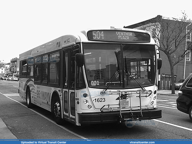 NJ Transit 1623 on route 504
504 to Ventnor Plaza
North American Bus Industries (NABI) 31LFW
Atlantic City Bus Terminal, Atlantic City, NJ
May 7th, 2014
Keywords: NJT;NABI 31LFW