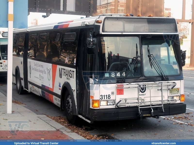 NJ Transit 3118 
Not In Service
Flxible Metro-B
November 3rd, 2009
Keywords: NJTBus;MetroB