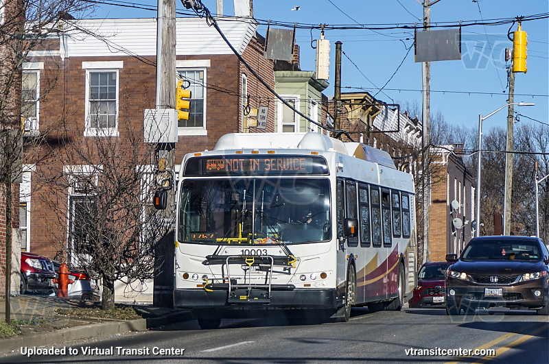MTA Maryland BaltimoreLink 10003
Not In Service
