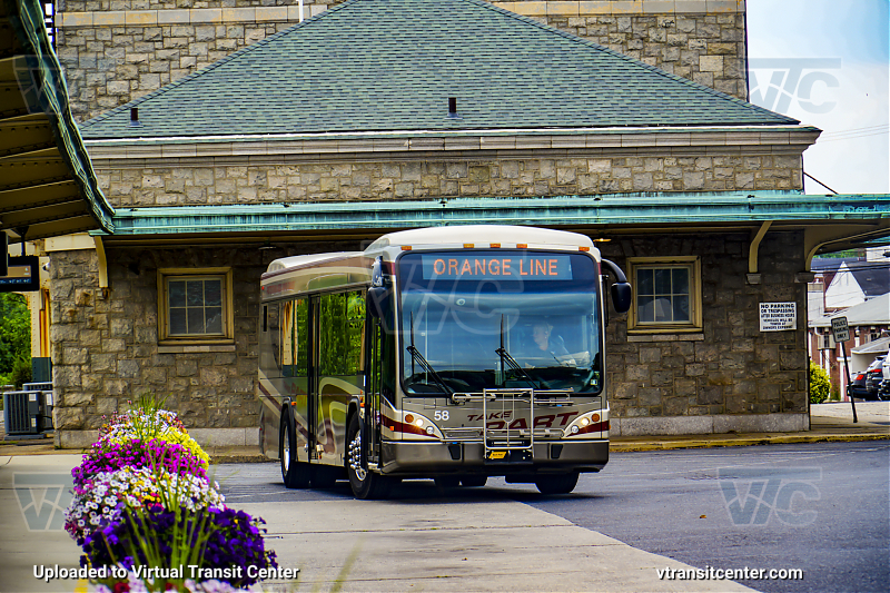 PART 2010 Gillig BRT 58
Route 6 - Orange Line
Keywords: Take PART;GilligBRT