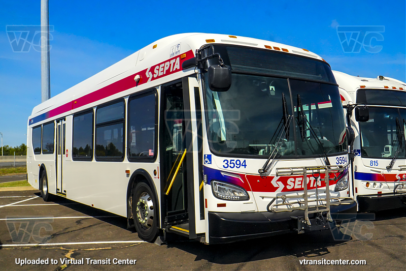 SEPTA 3594
At the 2026 SEPTA Bus and Maintenance Roadeo!
Keywords: SEPTA Roadeo 2026;SEPTA Bus;New Flyer XDE40