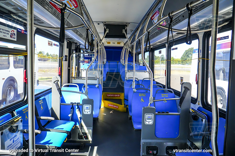 Interior of SEPTA XHE40 708
At the 2026 SEPTA Bus and Maintenance Roadeo
Keywords: SEPTA Roadeo 2026;SEPTA Bus;New Flyer XHE40