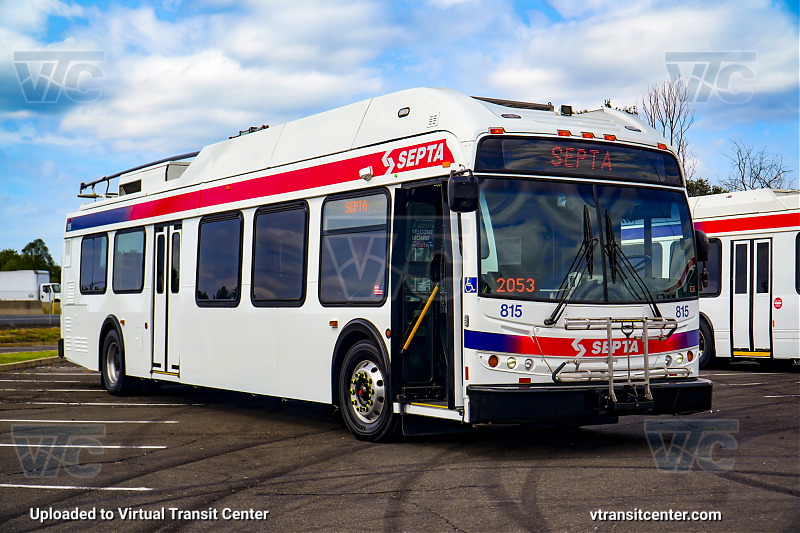SEPTA 815
On Display at the SEPTA Bus and Maintenance Roadeo 2026
Keywords: SEPTA Roadeo 2026;SEPTA Bus;New Flyer E40LFR