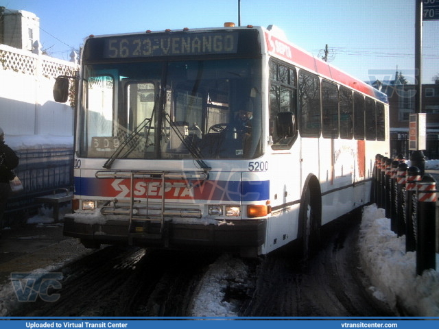 SEPTA 5200 on Route 56
Route 56 to 23-Venango
NABI 416.08TA
January 10th, 2009
Keywords: SEPTA;NABI416