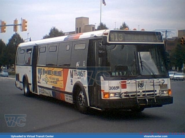 NJ Transit 3083 on Route 413
Route 413 to Camden
Flxible Metro-B
September 8th 2009
Keywords: NJTBus;MetroB
