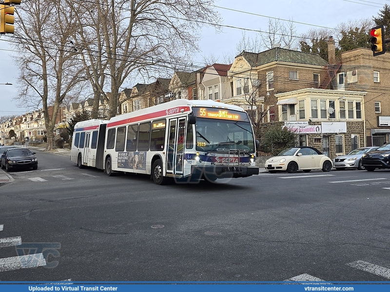 SEPTA 7462 on Route 55
Route 55 to Olney Transit Center
NovaBus LFS Artic
Keywords: SEPTA;NovaLFSA