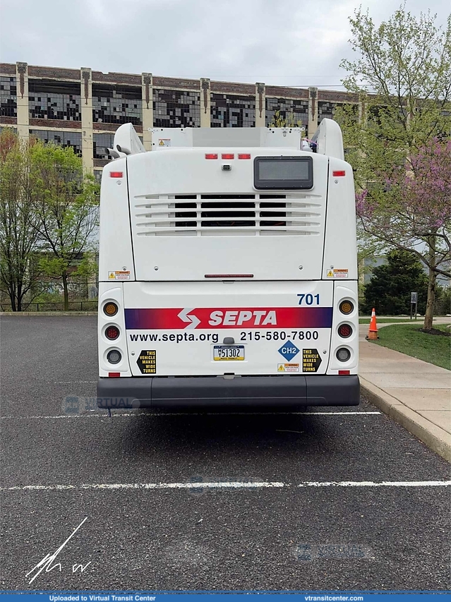 SEPTA 701
On Display
New Flyer XHE40
Kroc Center, Philadelphia, PA
Photo by Bustitution | Transit_Freak
Keywords: SEPTA;XHE40