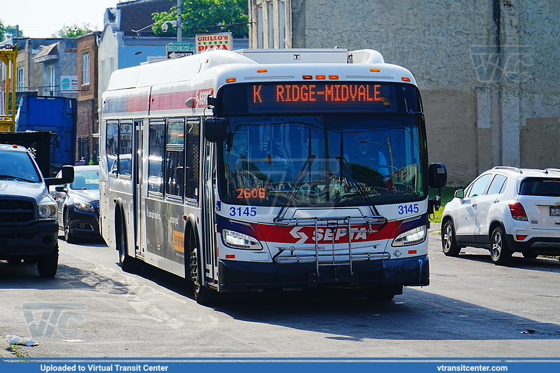 SEPTA 3163 on Route K
Route K to Ridge-Midvale
New Flyer XDE40
Keywords: SEPTA;XDE40